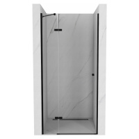 Sprchové dveře MEXEN ROMA černé, 80 CM