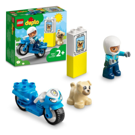 LEGO DUPLO 10967 Policejní motorka - 5122-10967