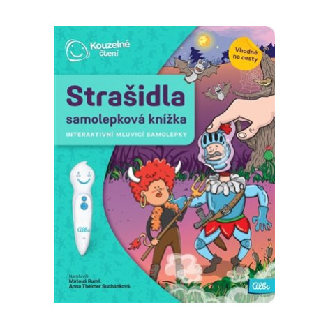 Kouzelné čtení - Samolepková knížka Strašidla Albi