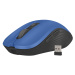 Natec optická myš ROBIN/Cestovní/Optická/1 600 DPI/Bezdrátová USB/Modrá