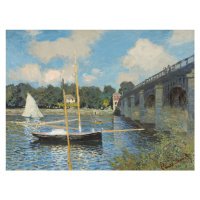 Obrazová reprodukce The Bridge at Argenteuil (1874), Claude Monet, 40 × 30 cm