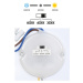 Ecolite LED stropní svítidlo kruh 24W 1960lm CCT IP44 bílé WCLR-24W/CCT