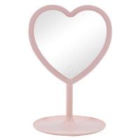 InnoGIO GIOperfect Pink Heart kosmetické zrcátko 1 ks