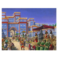 Obrazová reprodukce New Year's Day in Babylon, Peter Jackson, 40 × 30 cm