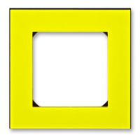 ABB Levit rámeček žlutá/kouřová černá 3901H-A05010 64