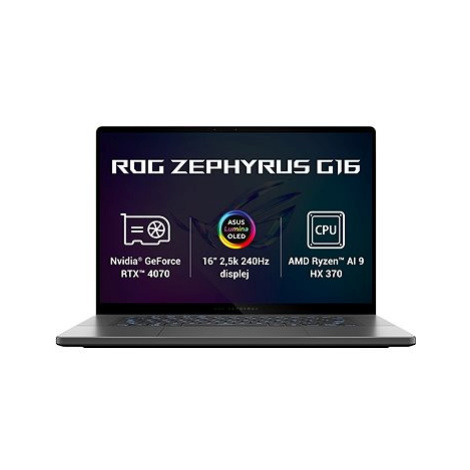 ASUS ROG Zephyrus G16 GA605WI-NEBULA022W Eclipse Gray celokovový