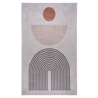 Krémový pratelný koberec 120x160 cm – Vitaus