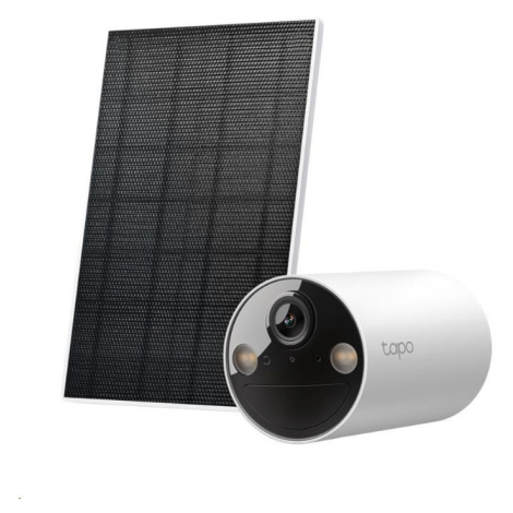 TP-Link Tapo C410 KIT venkovní kamera, solární panel (3MP, 2K QHD, 1296p, IR 9m, WiFi, micro SD  TP LINK