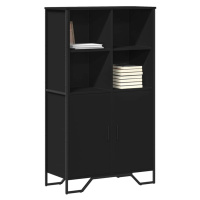 vidaXL Highboard černý 79,5 x 35,5 x 137,5 cm kompozitní dřevo