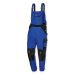 PARKSIDE PERFORMANCE® Pánské pracovní kalhoty s laclem (adult#male, 56, modrá/černá)