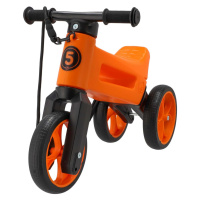 Odrážedlo funny wheels supersport 2v1 + popruh oranžové