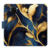 iSaprio flip pouzdro GoldBlue pro Xiaomi Redmi Note 9