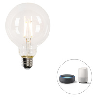 Smart E27 stmívatelná v Kelvinově LED žárovce G95 4,5W 470 lm 1800-4000K