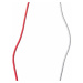 RED - DESIGN RENDL RENDL FIT 3X0,75 4m textilní kabel bílá 230V R10252