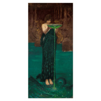 Obrazová reprodukce Circe Invidiosa, 1872, John William Waterhouse, 23.5 × 50 cm