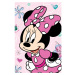 Jerry Fabrics Dětská deka Minnie Flowers 02