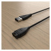 FIXED nabíjecí USB kabel pro Garmin Vivoactive 4S a ostatní smartwatch Garmin, černá - FIXDW-796