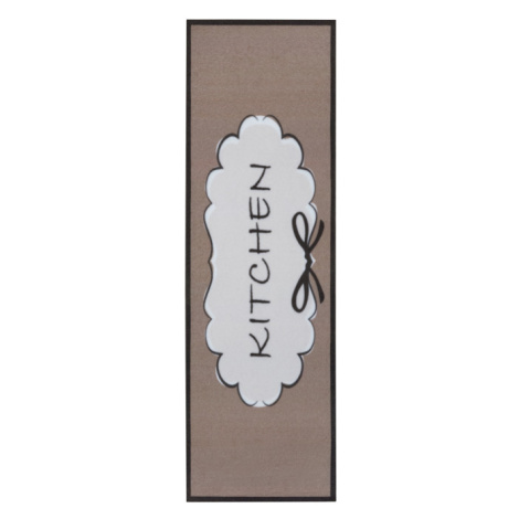 Koberec / Běhoun Hanse Home Cook & Clean Kitchen Hanse Home Cloud hnědý / bílý / černý