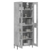 vidaXL Skříň highboard betonově šedá 69,5x34x180 cm kompozitní dřevo