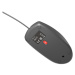 Natec optická myš RUFF 2/1 000 DPI/Kancelářská/Optická/Drátová USB/Černá