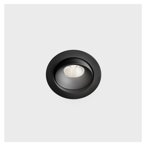 KOHL-Lighting LUXO TILT zapuštěné svítidlo s rámečkem pr.105 mm černá 38° 12W CRI >90 2700K PUSH KOHL LIGHTING