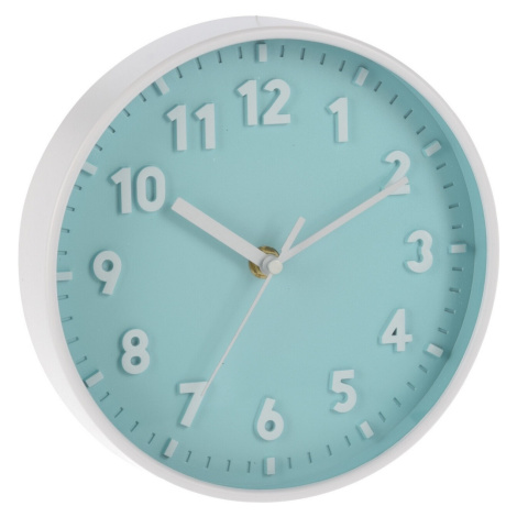 Nástěnné hodiny Silvia modrá, 20 cm