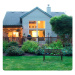 Sofotel Zahradní lavice s opěradlem 125 x 77 x 49 cm Sofotel Clover