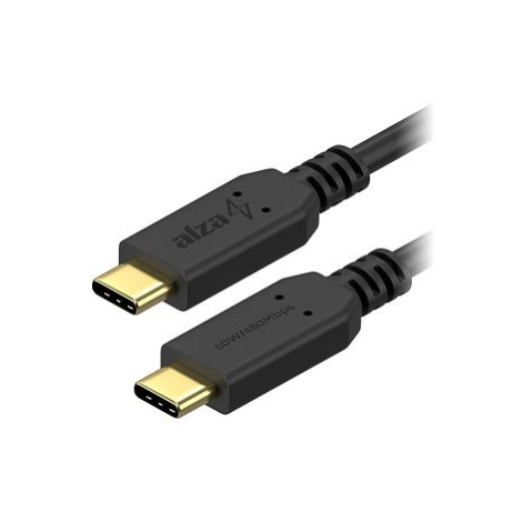 AlzaPower Core USB-C to USB-C 2.0 60W 0.5m černý