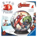 Ravensburger 3D puzzle 114962 Puzzle-Ball Marvel: Avengers 72 dílků