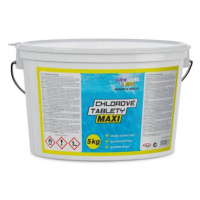 Chemie bazénová, Chlorové tablety MAXI, 5 kg, SILCO