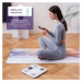 TrueLife FitScale W6 BT - Bioelektrická impedanční bluetooth váha - bílá