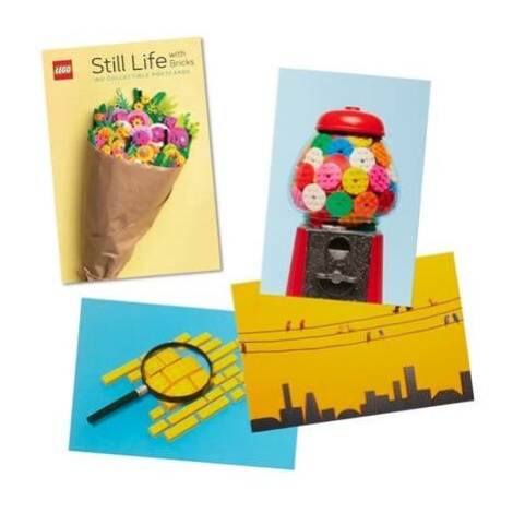 Chronicle Books LEGO® Zátiší s kostkami 100 ks pohlednic