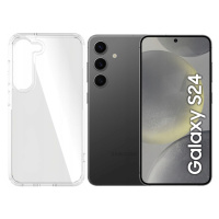 Pouzdro Antibakteriální Panzerglass HardCase pro Samsung Galaxy S24 bezbarvé