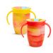 Munchkin Miracle 360° Tie Dye Cup Tropical 6m+ 2x207 ml žlutý a červený