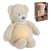 NATTOU Uspáváček plyšový hudební se světýlkem a senzorem pláče 4v1 Sleepy Bear Beige 0m+