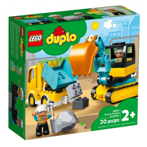 Lego® duplo® 10931 náklaďák a pásový bagr