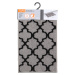 Kuchyňský kobereček ARABESQUE šedá/černá 40x60 cm Mybesthome