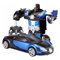 Auto Na Dálkové Ovládání Auto Rc Robot Transformace Bugatti Pilot