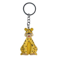 2Kids Toys Dřevěná klíčenka velká Leopard