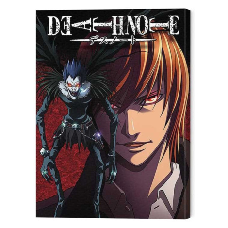 Obraz na plátně Death Note - Light and Ryuk, 2 - 60×80 cm Pyramid