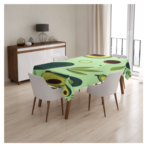 Ubrus Kreslené avokádo - 90x90 cm