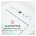 Klarstein DryFy Connect Odvlhčovač vzduchu  50 WiFi Compressor 50l/d 45-55m2 Bílý