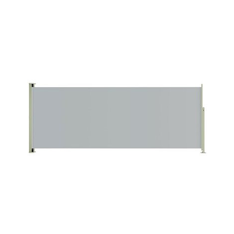 SHUMEE Zástěna boční 600 x 160 cm šedá