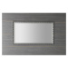 SAPHO MELISSA zrcadlo v dřevěném rámu 572x972mm, stříbrná NL496