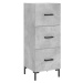 vidaXL Skříň highboard betonově šedá 34,5x34x180 cm kompozitní dřevo