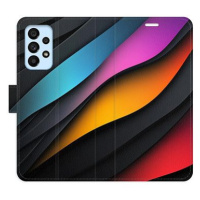 iSaprio Flip pouzdro Color Waves pro Samsung Galaxy A53 5G