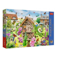 Puzzle Premium Plus - Čajový čas: Domeček pro včelky 1000 dílků 68,3x48cm v krabici 40x27x6cm