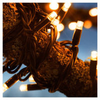 Markslöjd Světelný řetěz Chrissline Extra 50 LED jantar