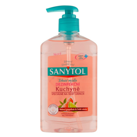 Sanytol Tekuté mýdlo Dezinfekční 250ml do Kuchyně