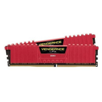 Corsair 16GB KIT DDR4 3200MHz CL16 Vengeance LPX červená